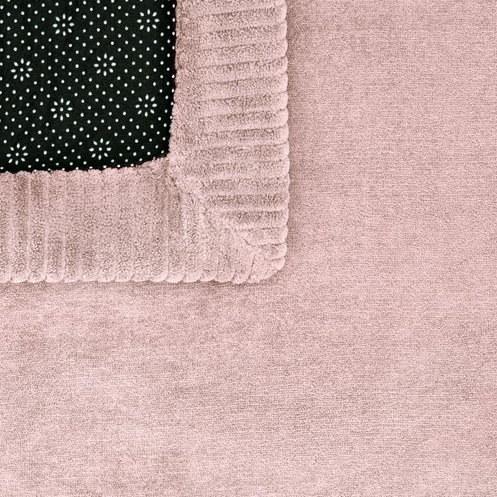 Produktbild TT Home Krabbelmatte Babyzimmer Teppich Spielmatte Kinder Unifarben Rutschfest Flauschig