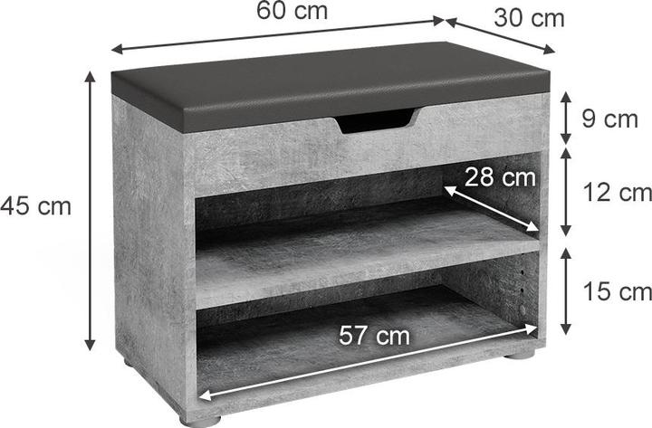 Immagine prodotto Vicco Rolfe (60 x 45 x 30 cm)