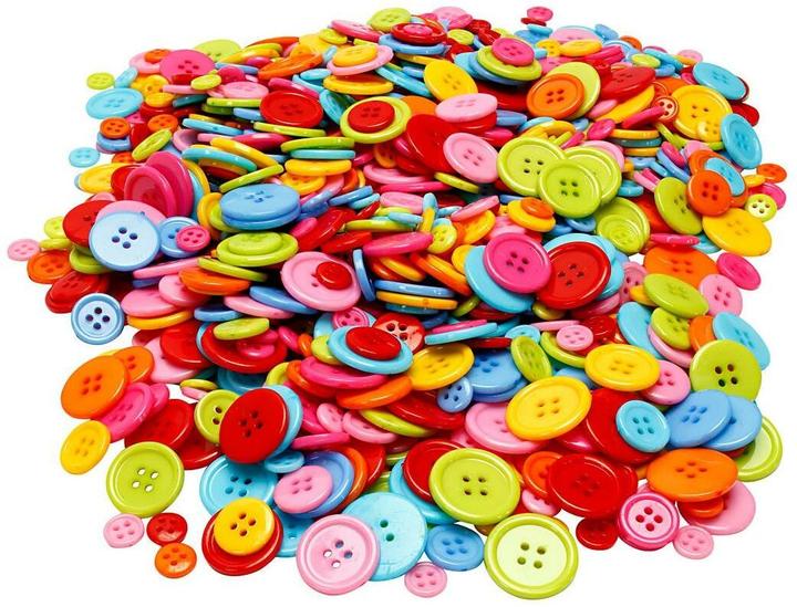 Creativ Company Mélange de boutons 500 g