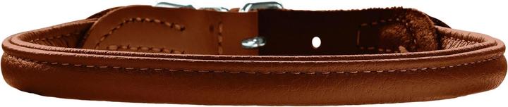 Actual product image Hunter Collar Round & Soft, Elk, Cognac (M, Dog, General)