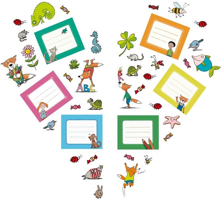 Immagine prodotto Intelligente per la scuola: Urrà, sono uno scolaretto (cono scuola rosa/blu) (30.70 cm, 1 x)