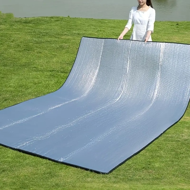 Produktbild Swissdetector Leichte Wärmeisoliermatte - alle Jahreszeiten - haltbare Aluminiumfolie - 200Cm X 200 Cm