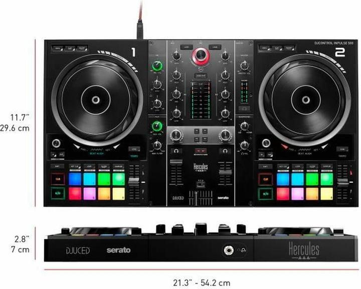 Actual product image Hercules Inpulse 500