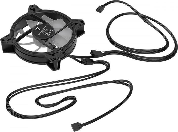 Produktbild Modecom Volcano Apex 120 Argb Schwarzer Lüfter (120 mm, 1x)