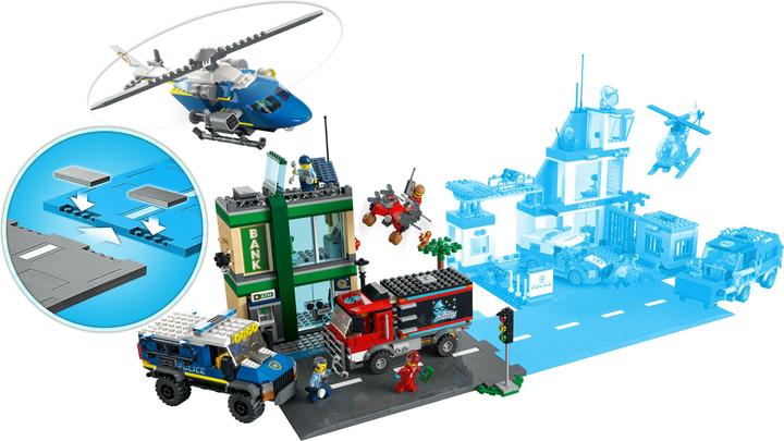 Produktbild LEGO Banküberfall mit Verfolgungsjagd (60317, LEGO City)