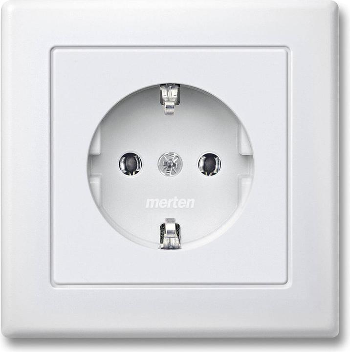Produktbild Merten MEG2301-1619 Steckdose CEE 7/3 Weiss