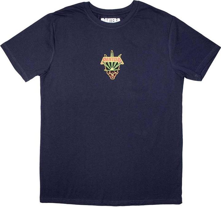 Produktbild Pantera Mini Leaf Skull TShirt (M)