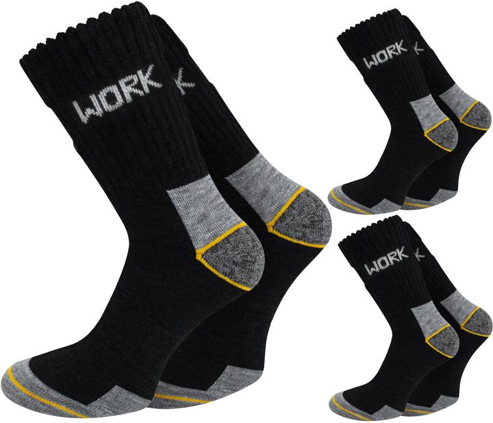 Actual product image Normani 6 Pair Work Socks Work Wool (pack of 6, 43 - 46)