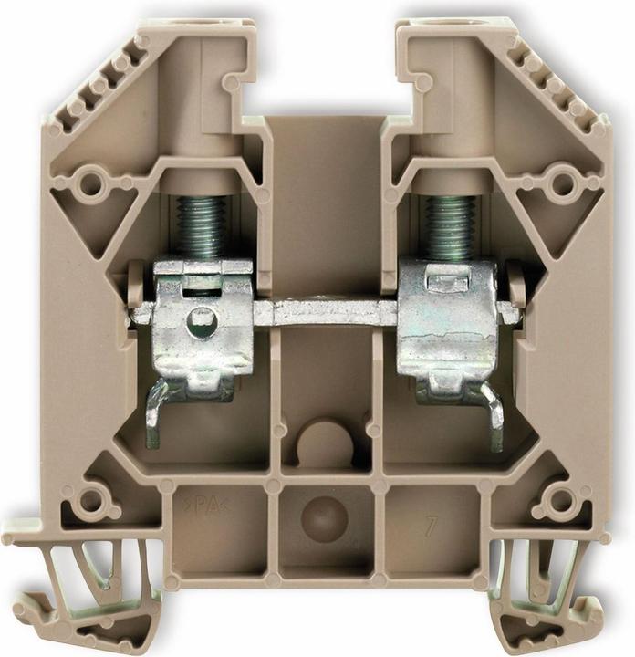 Produktbild Weidmüller Reihenklemme WDU 16 beige