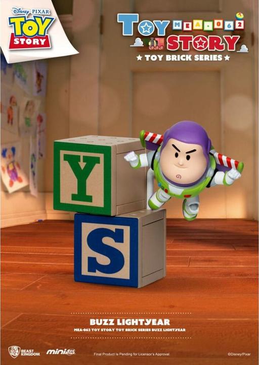 Produktbild Beast Kingdom Toy Story Mini Egg Attack Figuren 7 cm Brick Series Sortiment (8)