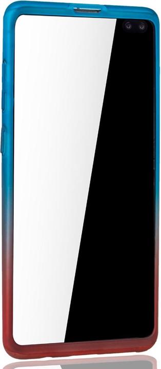 Actual product image König Design Case Mobile Protection for Samsung Galaxy S10 Plus Full Case Cover Screen Protector Red (Samsung Galaxy S10+)