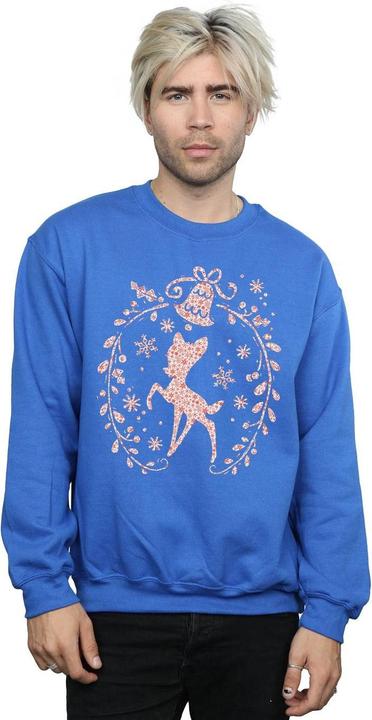 Immagine prodotto Disney Bambi Christmas Wreath Felpa Uomo (XL)