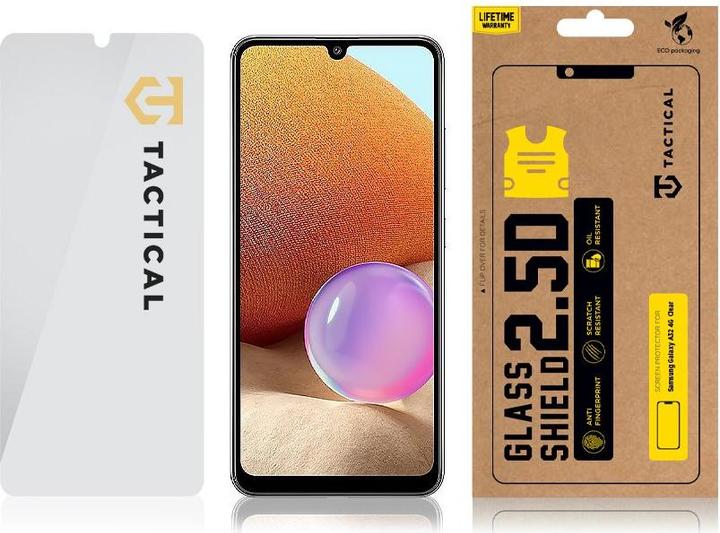 Actual product image Tactical Glass Shield 2.5D for Samsung Galaxy A32 4G Clear (1 pcs., Samsung Galaxy A32)