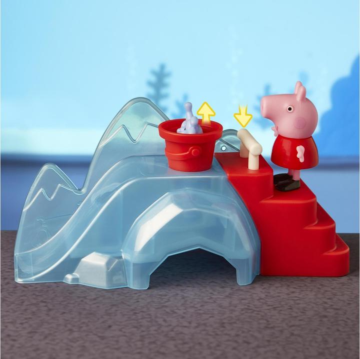 Actual product image Hasbro Peppa's Adventures Peppa at the Sea Museum, preschool toy with 4 figures and 4 accesso...