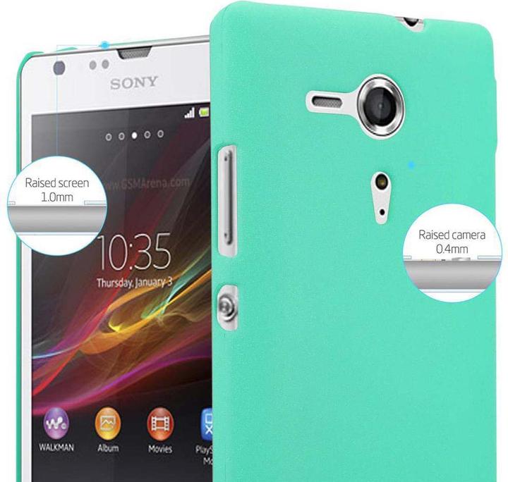 Actual product image Cadorabo Hard Cover Frosty Cover (Sony Xperia SP)