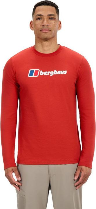 Actual product image Berghaus M Big Logo LS Tee (T-Shirt) (48)