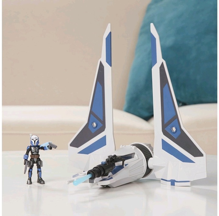 Produktbild Hasbro Mission Fleet Stellar Class Bo-Katan Gauntlet Sternenjäger Sternenjäger-Attacke 6 cm grosse