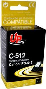 Printer accessories Uprint Tintes kārtridžs UPrint Canon PG-512 (B, FC)