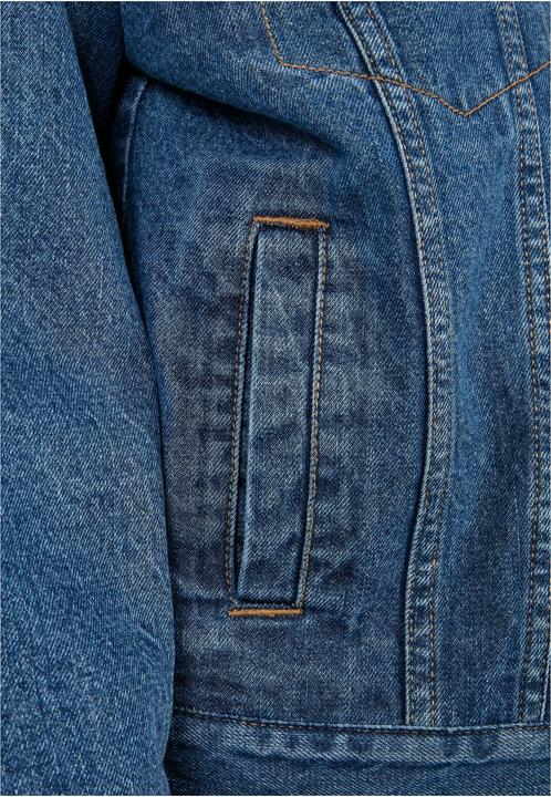 Actual product image Urban Classics Ladies Oversized Sherpa Denim Jacket (3XL)