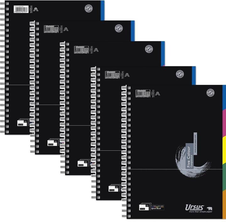 Actual product image Ursus Collegebook (A4, Checked, Hardcover)