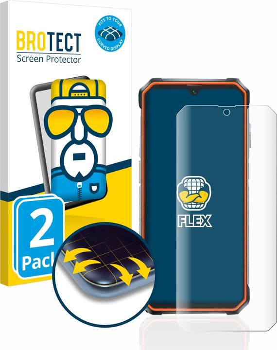 Productafbeelding BROTECT Volledige afdekbescherming (2 Stuk, Blackview BV9200)