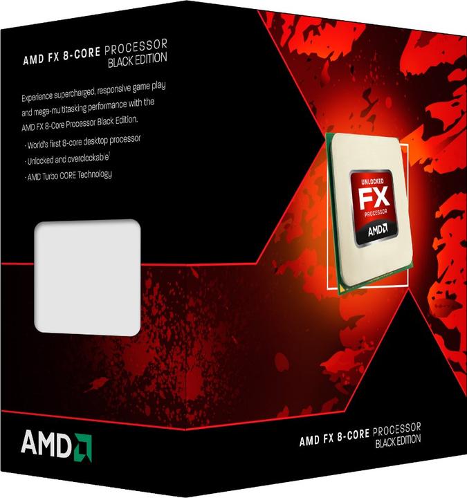 Produktbild AMD FX-8150, Bulldozer, 8C/8T (AM3+, 3.30 GHz, 8 -Core)