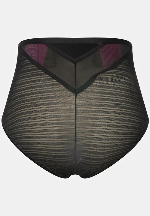Produktbild Ulla Popken Maxislip, silbrige Spitze, Mikrofaser (60)