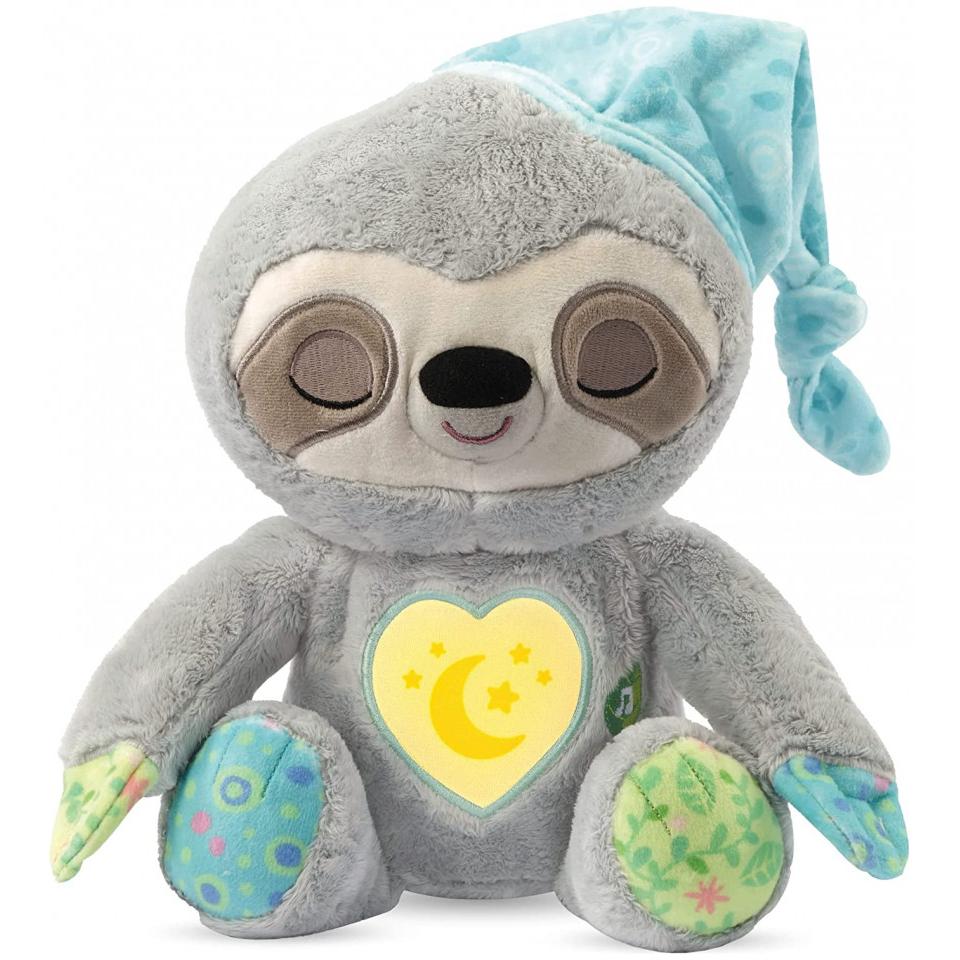 VTech 548203 Baby Large Baby Soft Plush with 60+ Melodies and Night Light (English Version) 6+ Month