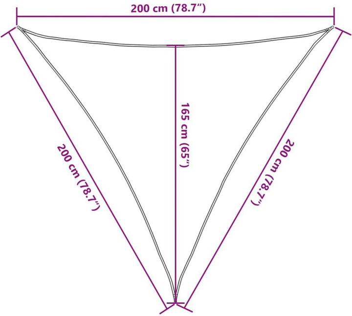 Image du produit vidaXL Sonnensegel (150 x 200 cm)