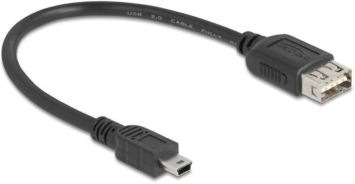 Actual product image Delock USB 2.0 Kabel USB Typ Mini-B Stecker zu EASY USB Typ-A Buchse 0,2 m (0.20 m, USB 2.0)