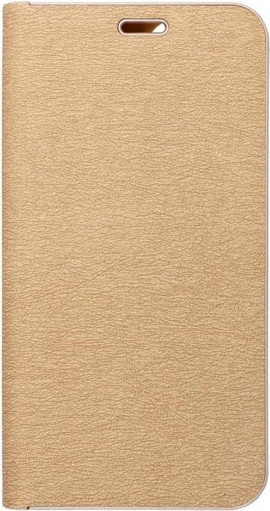 Actual product image OEM Book case LUNA Book Gold for SAMSUNG S21 FE gold (Samsung Galaxy S21 FE)