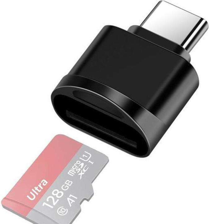 Image du produit PowerGuard Adaptateur Mini USB-C MicroSD pour photo, vidéo, transfert de fichiers (USB Type C, MicroDot)