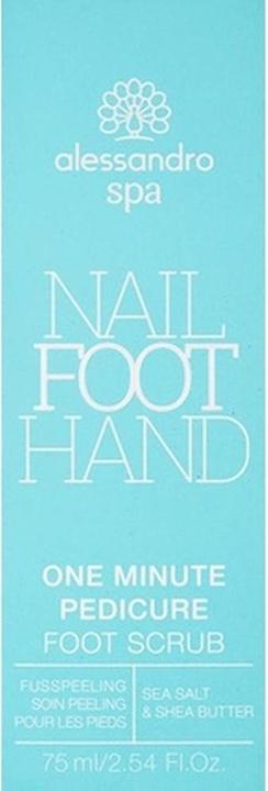 Immagine prodotto Alessandro Spa - Foot One Minute Pedicure Foot Scrub (Crema piedi e gel piedi, 75 ml)