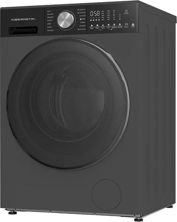 Actual product image Kibernetik PLWS506 PrimeLine Waschmaschine 9kg A-50% Klasse Titan (9 kg, Left)