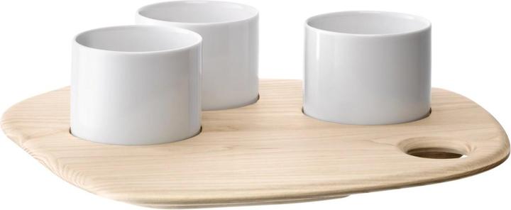 Actual product image LSA Pallet Tapas Set Ash board W31.cm L32.3cm