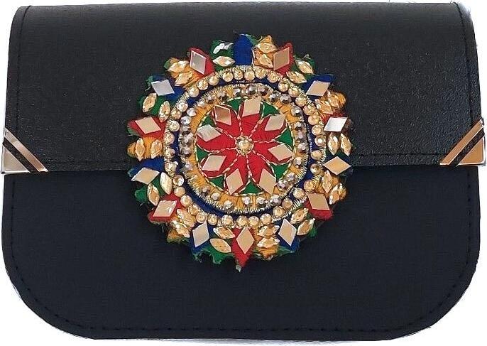 Immagine prodotto Tooitaly Borsa a tracolla Upcycling da bottiglie in PET riciclate dal mare No.50 con Stras