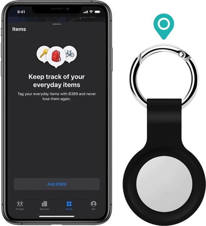 Produktbild CoverKingz Schlüsselanhänger für Apple AirTags 2021 - Air Tag Cover - Reusable Airtag Hülle