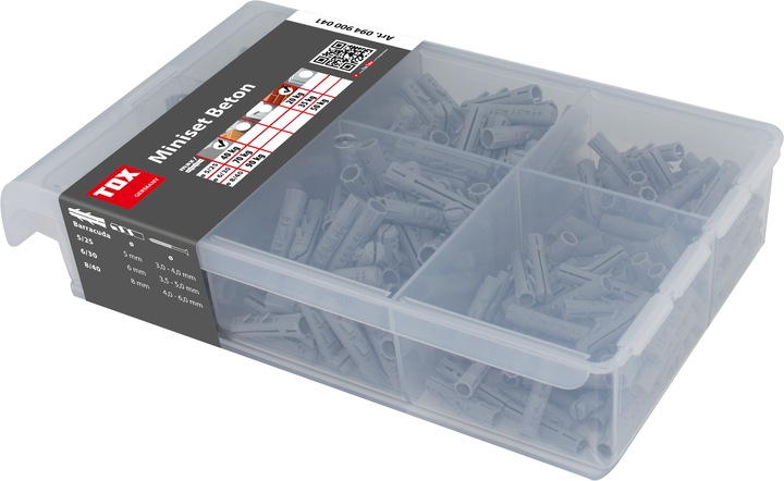 Immagine prodotto Tox Standard-Sortiment Monteur Beton (136 pz.)