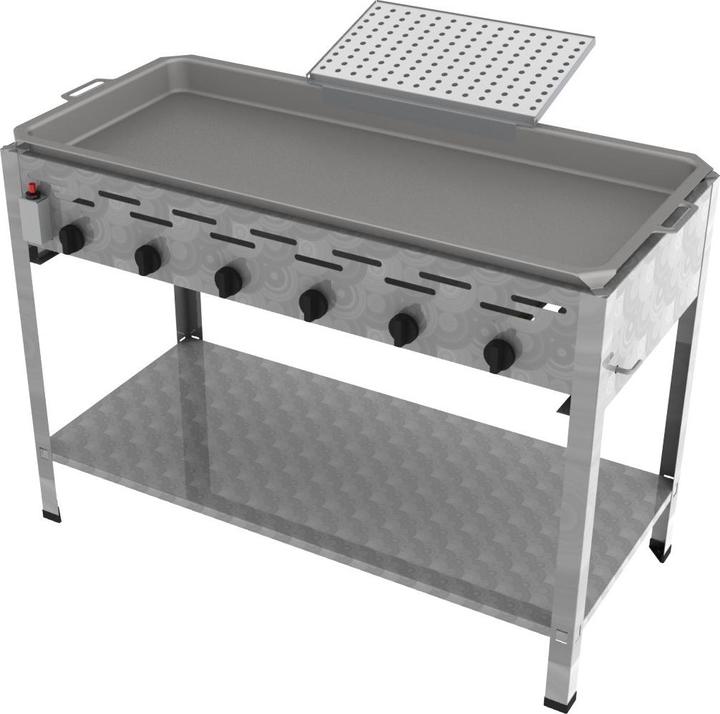 ChattenGlut 6-burner gas roaster with grater attachment (27 kW)