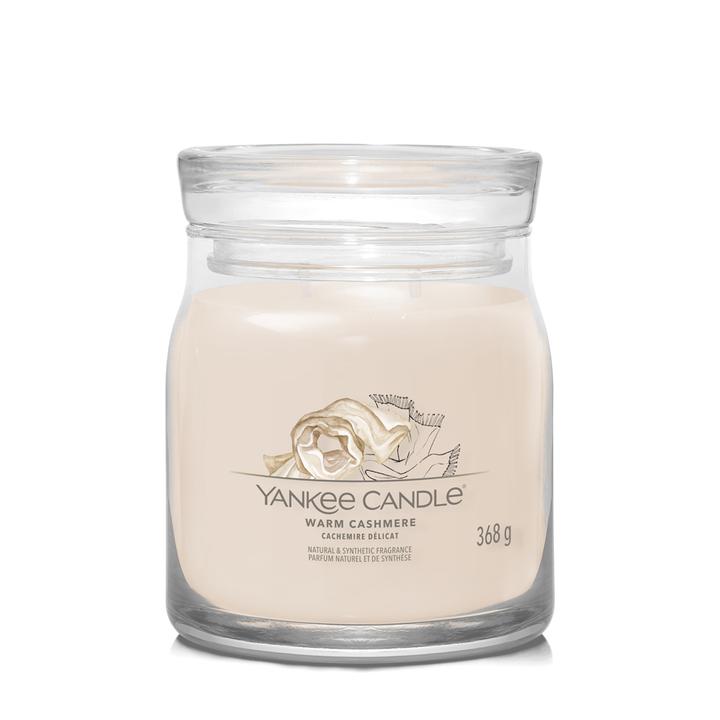 Actual product image Yankee Candle Warm Cashmere Signature Medium Jar Scented Candle
