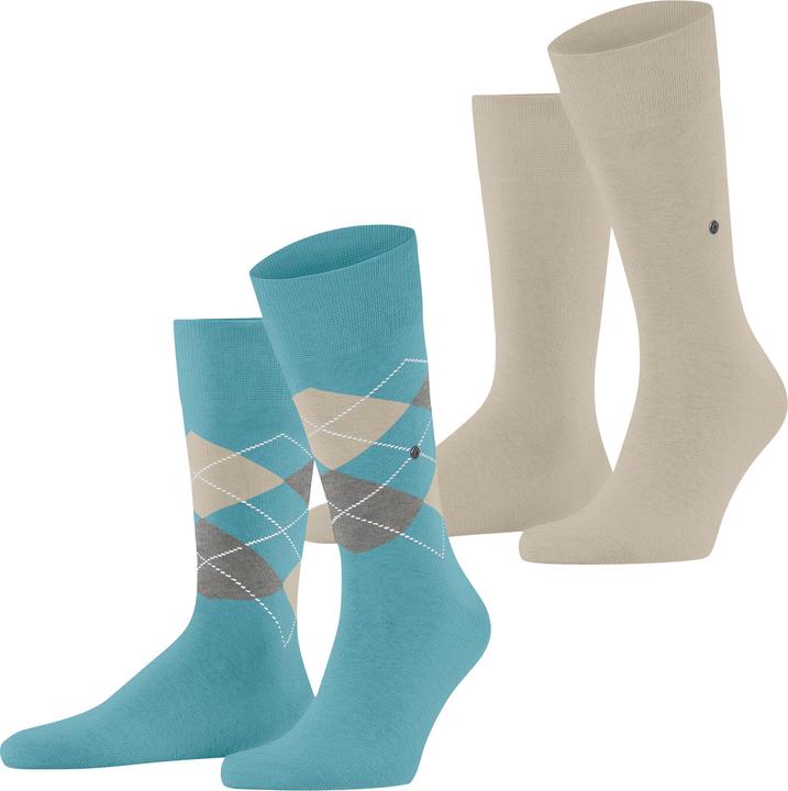Produktbild Burlington Everyday Argyle Mix (x2) (2er Pack, 40 - 46)