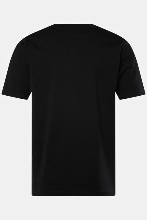 Actual product image JP1880 2 Pack of Three Button Short Sleeve Cotton Henley Tee (L)