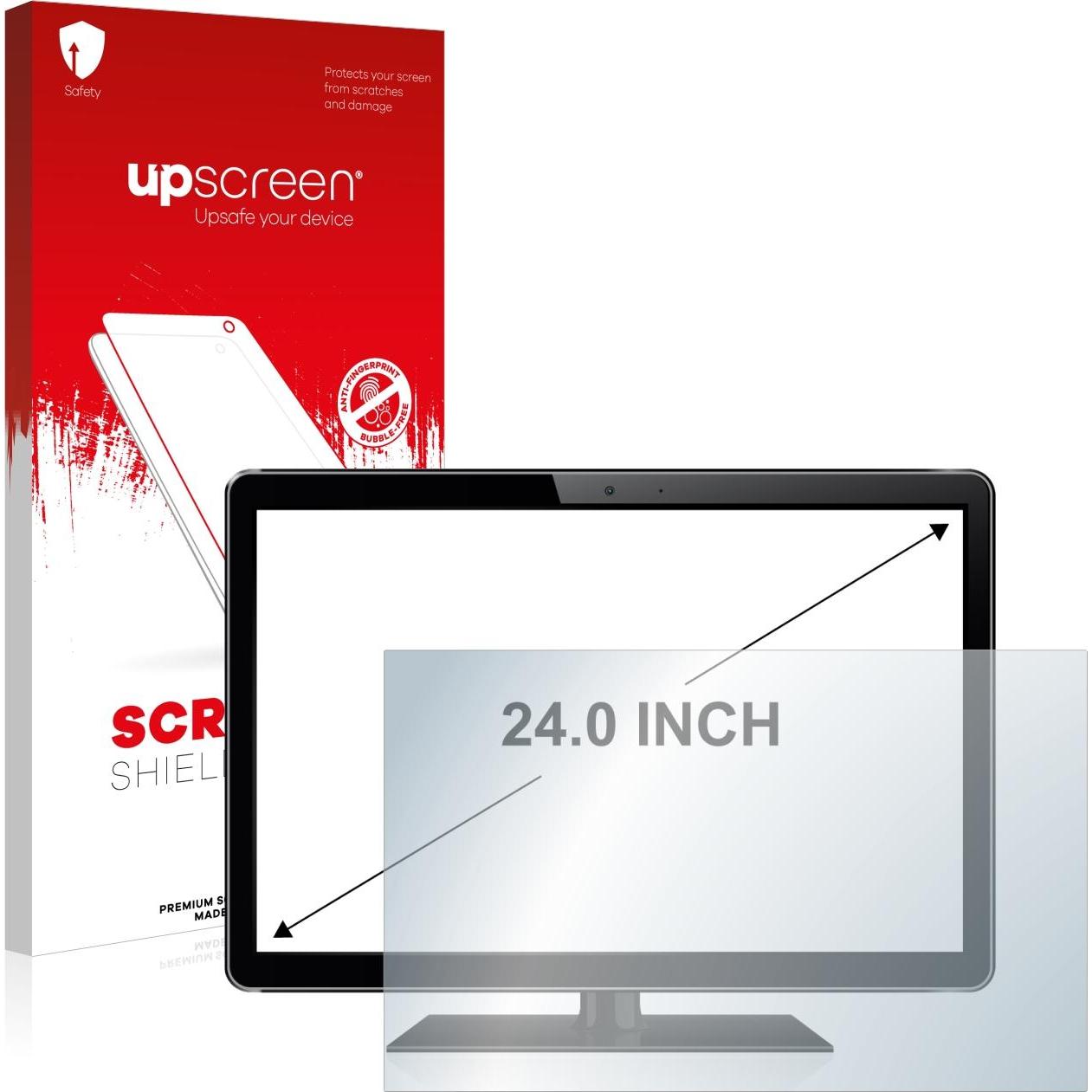 upscreen Scratch Shield Displayschutz (1 Stück, Universal), Smartphone Schutzfolie, Transparent