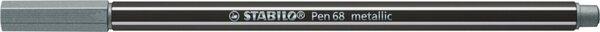 Productafbeelding STABILO Pen 68 Premium Metallic Viltstift (Zilver, 1 x)