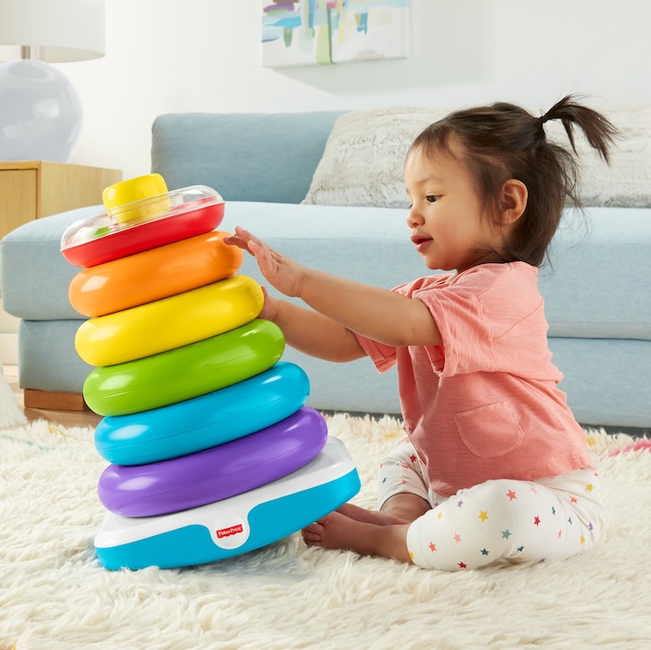 Produktbild Fisher-Price Grosse Farbringpyramide