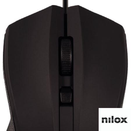 Actual product image Nilox MOUSE USB 1600 DPI MOUSB1002 (Cable)