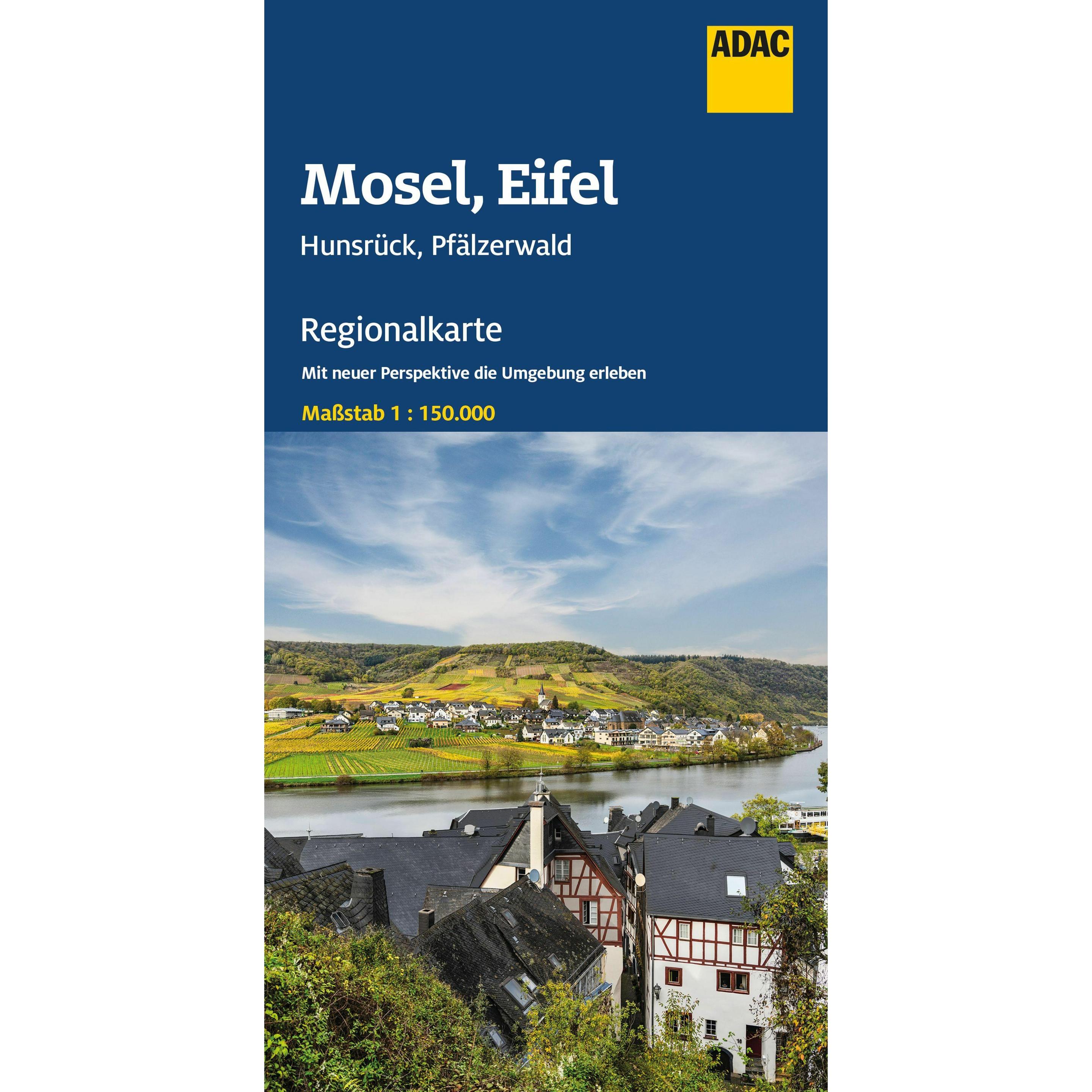 Adac Regionalkarte 11 Mosel, Eifel, Hun (46698571)