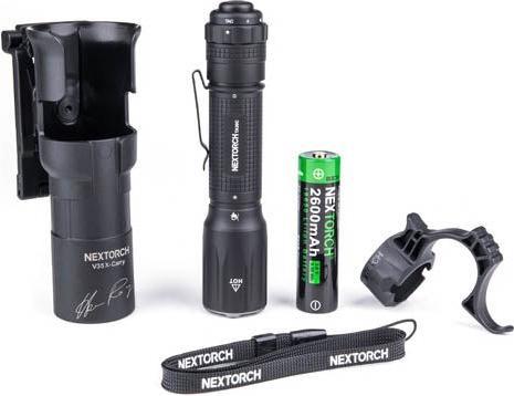 Produktbild Nextorch Taktische LED-Taschenlampe TA30C Set, 1'600 Lumen (inkl. Akku)