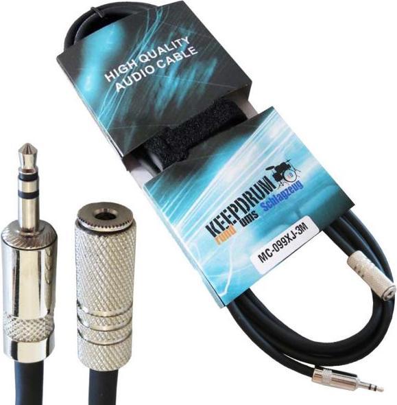 Produktbild keepdrum Tonangel mk3500 Boompole 3,5m mit Tasche und Verlängerungskabel