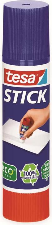 Actual product image tesa ecoLogo glue stick, odourless glue stick for paper / cardboard